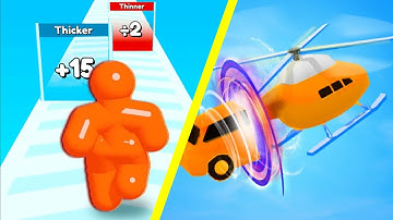 🟢 🟡 Tall man run Vs Shape Shifting - All Levels Gameplay Android iOS - 28A9M