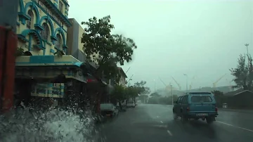 Tropical Storm Irina  hits Durban