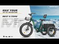 Maxfoot All-Terrain 24 Fat Tire Electric Trike Bikes