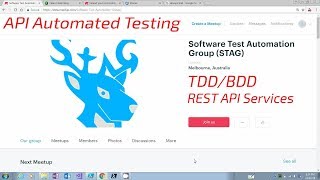 API Automated Testing REST Service Tool with TDD/BDD