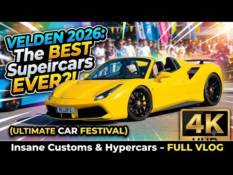Sportwagentreffen Velden 2026 - Lambogini 🔥, Revuelto & Loud Acceleration!