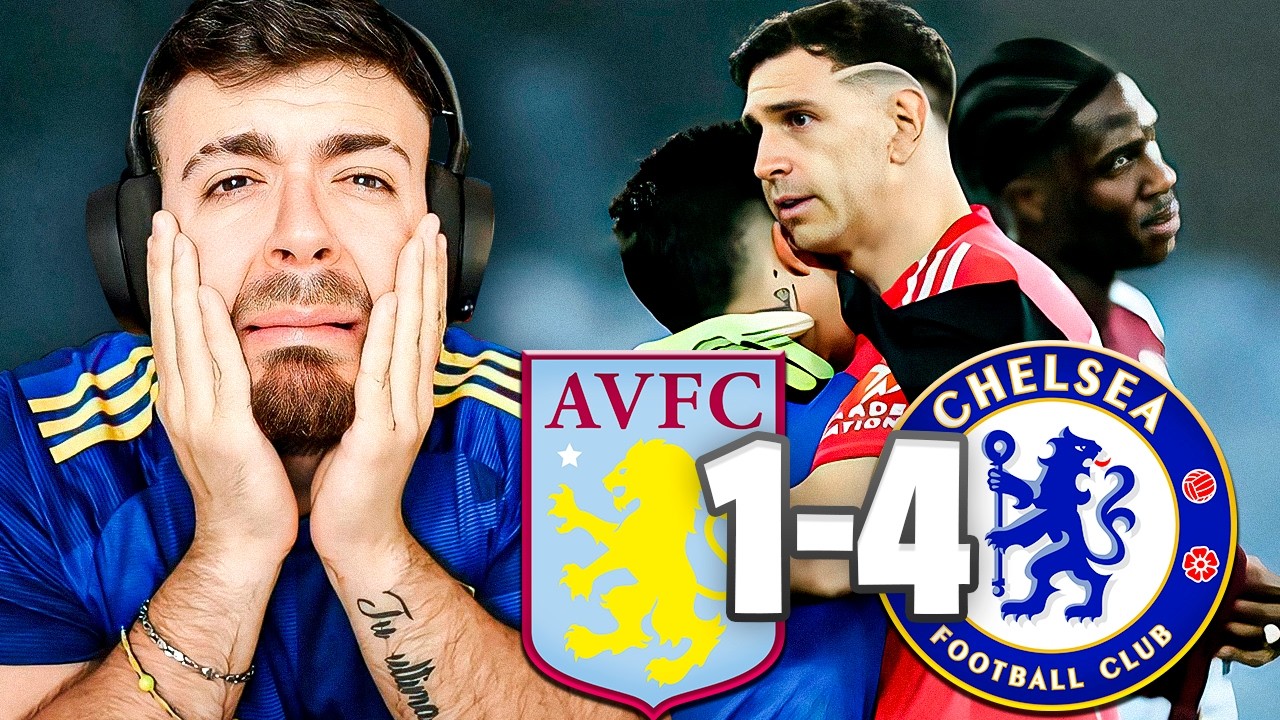 ¡EL CHELSEA GOLEA 4-1 AL ASTON VILLA DEL DIBU! LA COBRA REACCIONA A LA PALIZA EN PREMIER