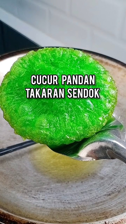 Resep Kue Cucur Takaran Sendok anti GAGAL #kuetradisional #kuecucur #cucur