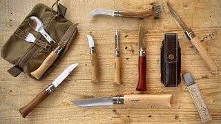 8 couteaux Opinel pour la cuisine nomade 🇫🇷