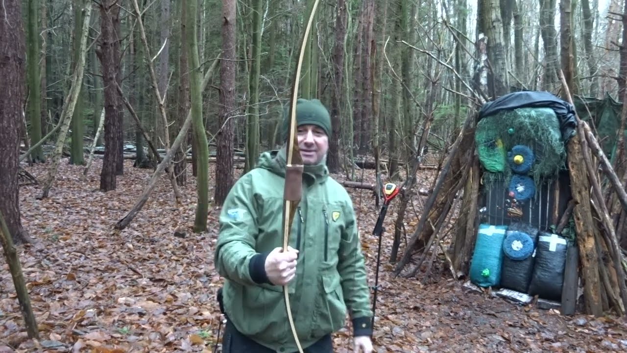 KEITH HODGKINSON 66 INCH BOCOTE AMERICAN SEMI LONGBOW