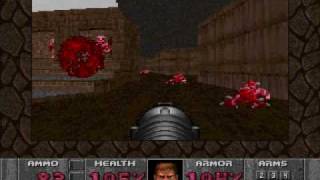 Doom (32X) Playthrough - Level 08: Phobos Anomaly