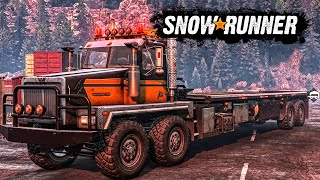 SNOWRUNNER #037 - Die zerstörte BOHRANLAGE wieder aufbauen | Offroad Simulator Coop