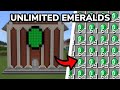 MAKING AN EMERALD FACTORY in Minecraft Bedrock Survival (Ep. 9)