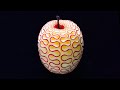 【天才】漫画「ONE PIECE」悪魔の実の作り方！ASMR 日本 職人技 フルーツカット The Making Real Devil Fruit is So Amazing!
