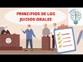 Principios de los juicios orales