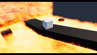 I Trained an AI to Escape a Moving Flamewall