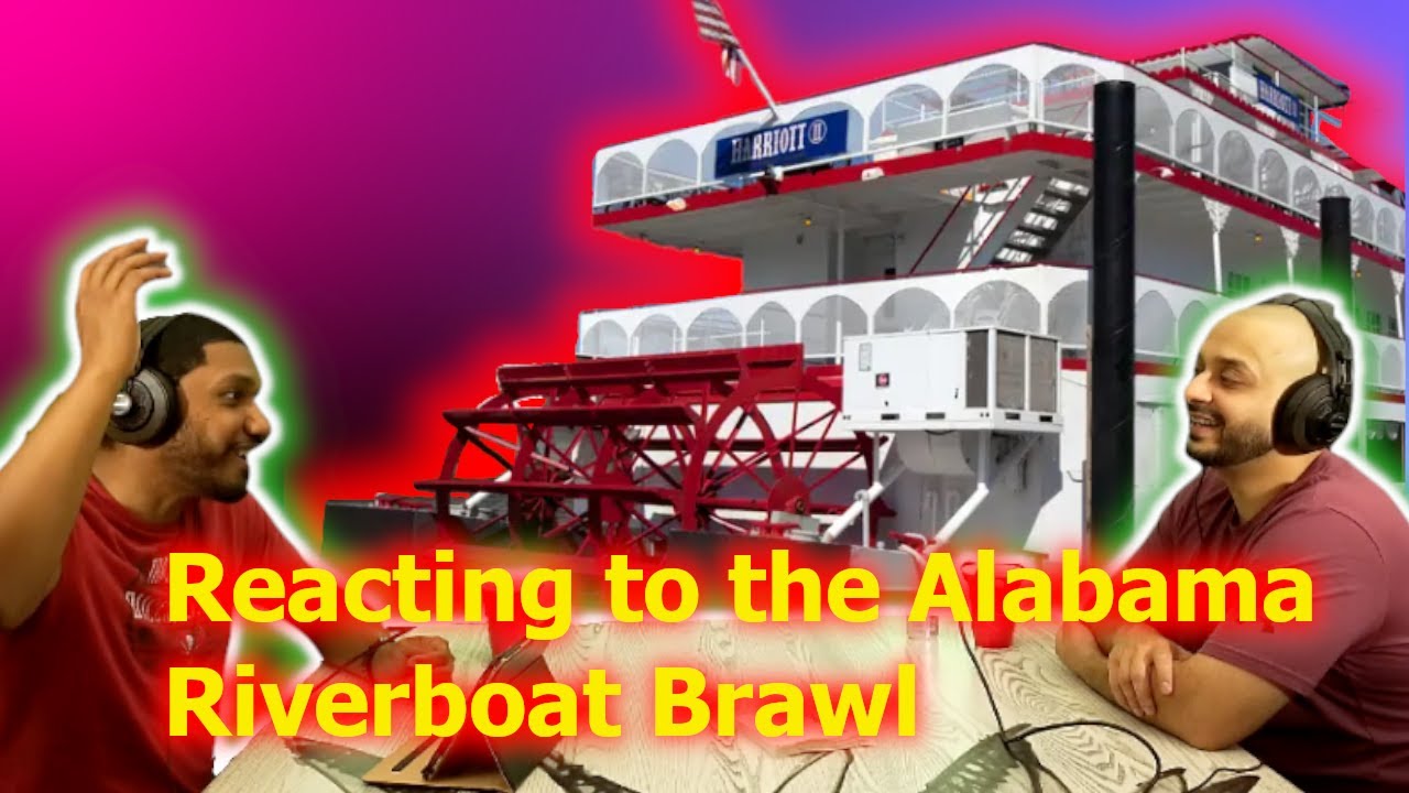 Reacting to Alabama Riverboat Brawl Viral Video YouTube
