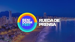 Rueda de prensa + sorteo finalistas | Benidorm Fest 2024