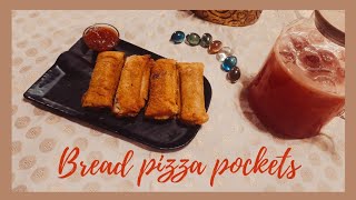 Recipe of Bread Pizza Pockets | Bread pockets | Hum Aap Aur Khana
