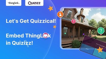 DYK!? You can embed ThingLink into Quizizz Lessons!