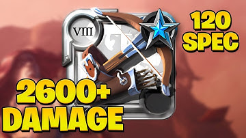 My first full spec 120 weapon in Albion Online.