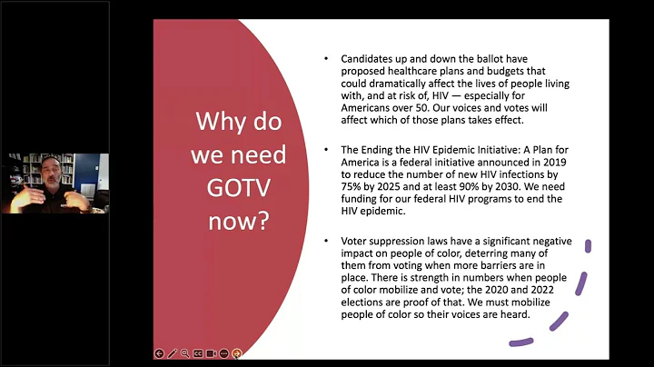 50+ Webinar  HIV & the 2024 Election