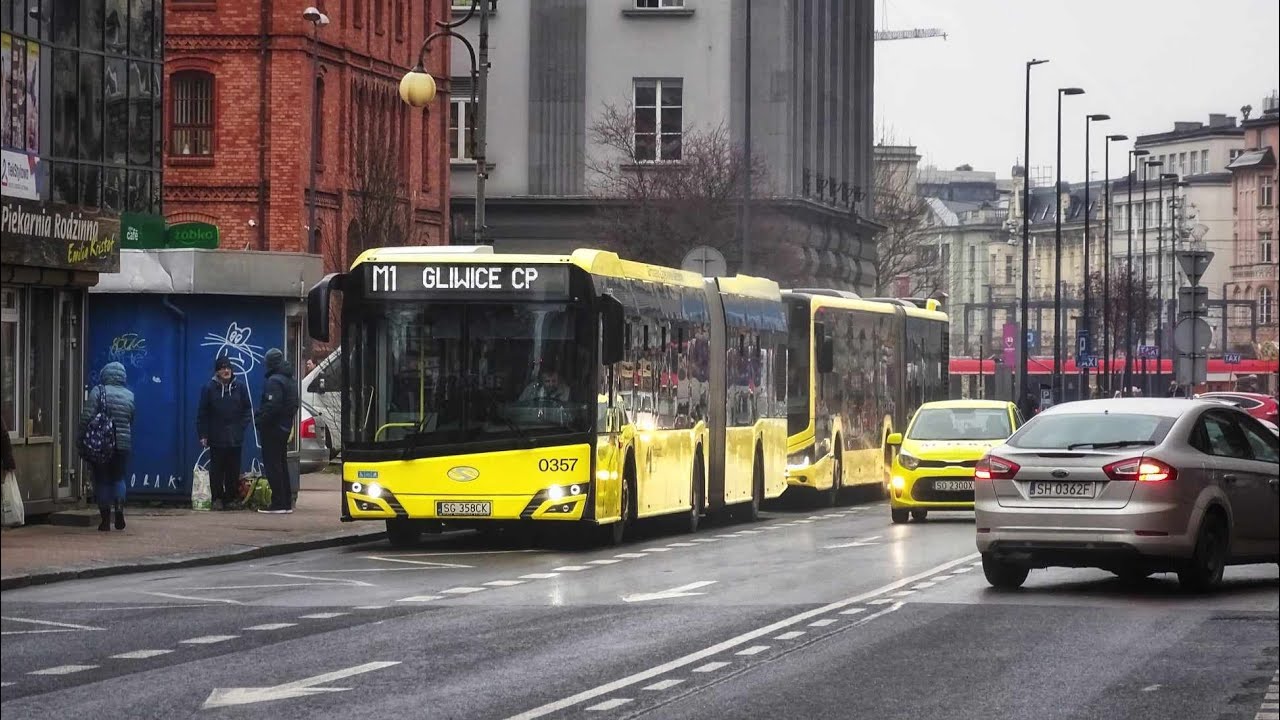 Solaris Urbino 18 IV FL Mild Hybrid #0357, PKM Gliwice (Przejazd, M1)