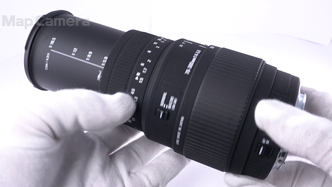SIGMA (シグマ) 70-300mm F4-5.6DG MACRO(キヤノン用) 良品 - YouTube
