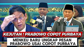 SURPRISE! Purbaya Removed, Prabowo Appoints New Finance Minister Suahasil Nazara! Finance Ministe...