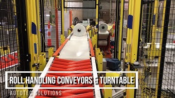 Roll Handling Conveyors & Turntable | Autotec Solutions
