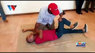 HUDUMA YA KWANZA KWA MTU ALIYEPATA AJARI