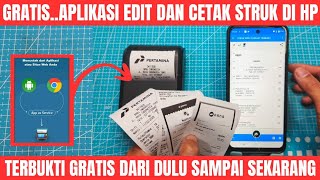APLIKASI PRINTER BLUETOOTH GRATIS BISA CETAK DAN EDIT STRUK