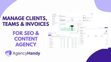 Manage your SEO or Content Agency Clients, Teams, and Invoices in One platform
