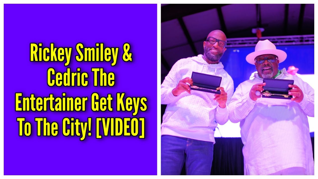Cedric The Entertainer & I Get Keys To The City!