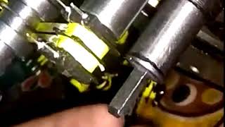 Line filter coil tapping machine 10.5 #ftechelectronis  #coiltappingmachine
