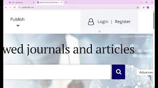Panduan Penggunaan Portal Taylor & Francis Online