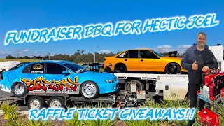 BBQ-ACTIE VOOR HET GELD VAN DE HELSE JOEL (BIJNA $2000 OPGEHAALD)