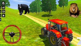 Real Tractor Trolley Cargo Farming Simulator Gameplay – Tractor Games – Android Games #23 screenshot 4
