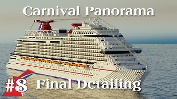 Minecraft: Carnival Panorama Tutorial! | Part 8- Final Detailing.
