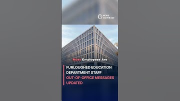 Furloughed Education Department Staff Out-of-Office Messages Updated #politics