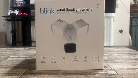 Blink Wired Floodlight Camera - Step by Step Installation and Review