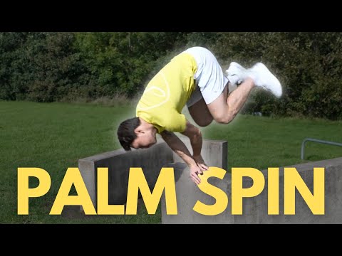 PALM SPIN TUTORIAL ➰ Parkour Made Easy