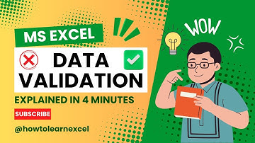 Excel Data Validation 101: A Comprehensive Beginner’s Guide