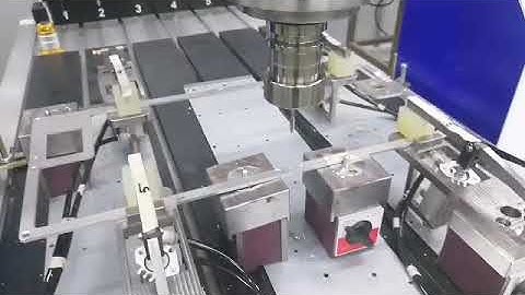 AccTek cnc router Tapping test on metal - provide service in Thailand