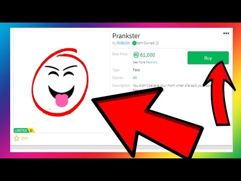 roblox prankster face id