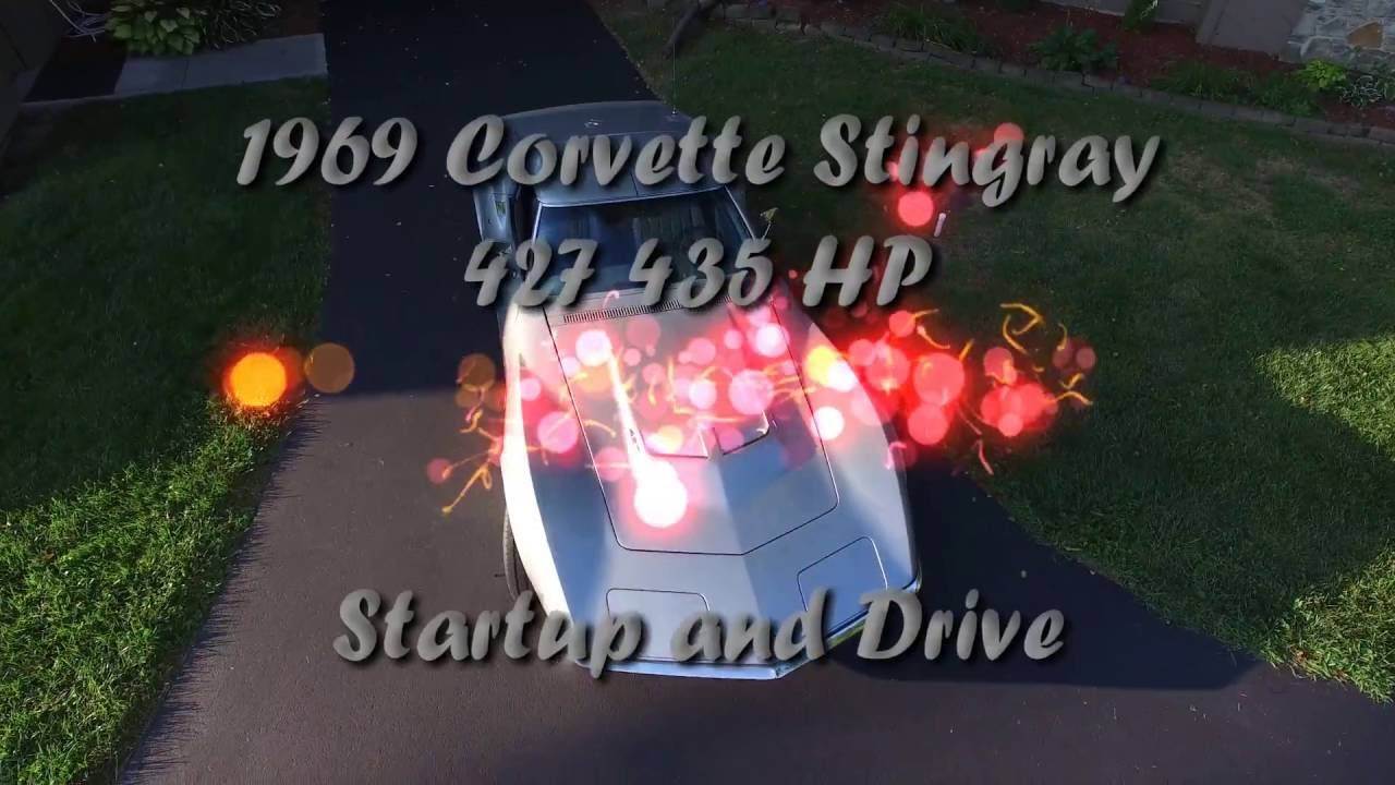 1969 Corvette Stingray 427 435 HP Test Drive