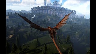 Fire Wyvern Riding - Fjordur (ARK Ultra Settings)