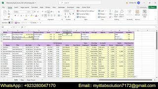 Exp22_Excel_Ch07_ML2_Employees | Excel Chapter 07 Mid-Level Employees | MS OFFICE BUDDY