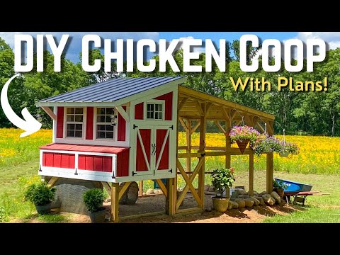 Ultimate Backyard Chicken Coop Build  How To DIY