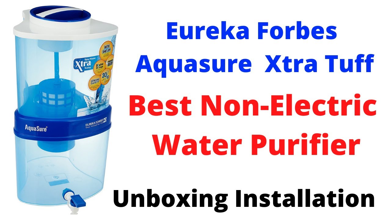 Eureka Forbes Aquaguard Xtra Tuff 15Liter Water Purifier Installation