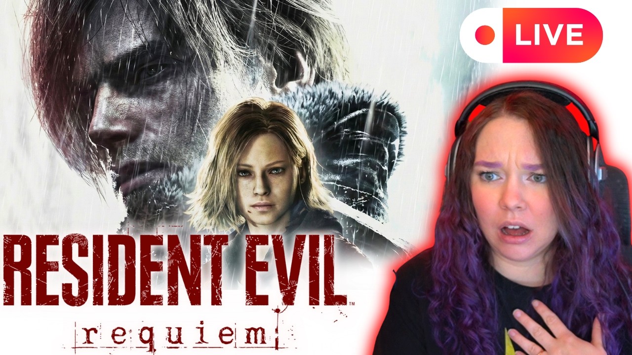 Playing Resident Evil Requiem with a HEART RATE MONITOR🔴LIVE | Part 2