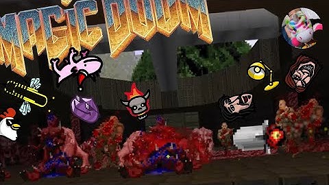Magic Doom E1M8 - super party stream OMG so many ppl what is happening