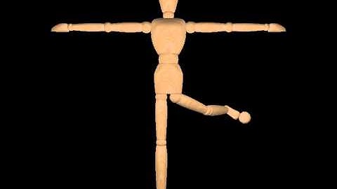 Jacobian transpose inverse kinematics