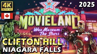 MOVIELAND WAX MUSEUM OF THE STARS ON CLIFTON HILL NIAGARA FALLS WALKTHROUGH - 4K