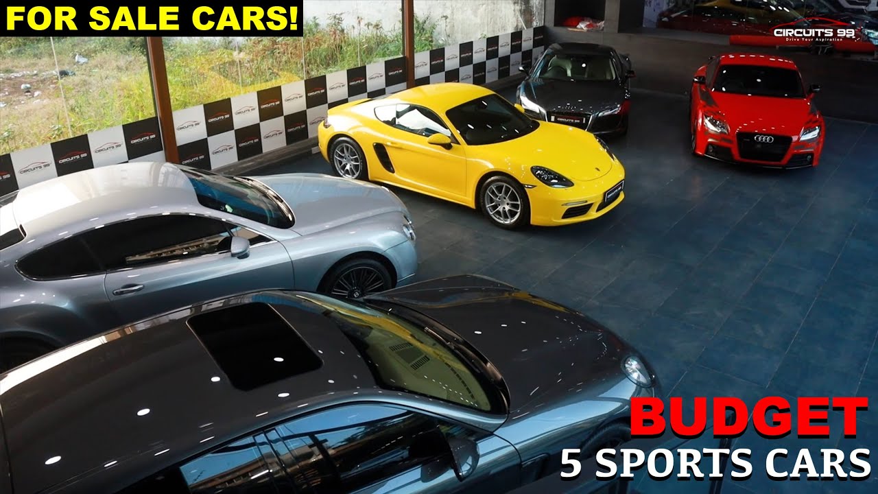 5 CARS ! Budget SPORTS CARS Only at Circuits99 YouTube